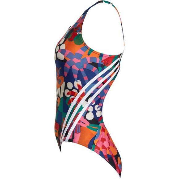 NEW ADIDAS X FARM RIO MULTICOLOR1 PIECE SWIMSUIT #HY5563 SZ 6 or 10 - Picture 4 of 6